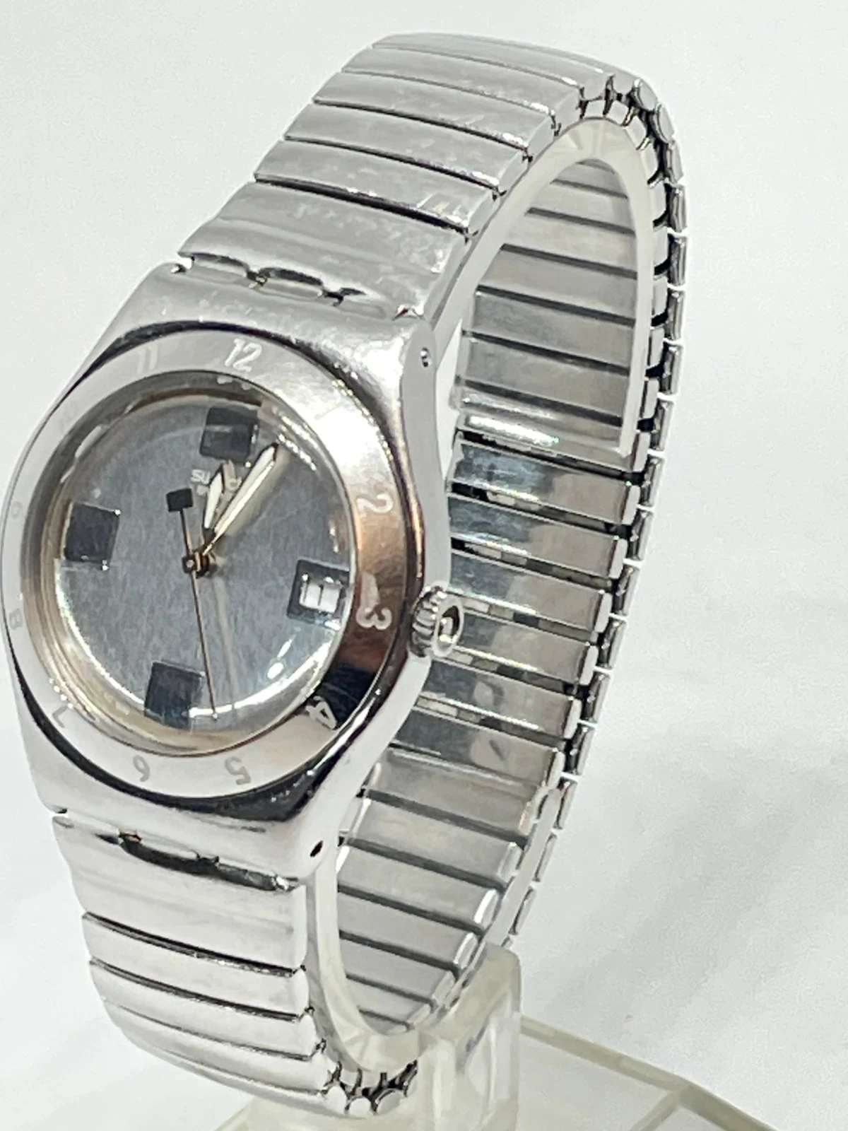Reloj Swatch Irony Vintage 1999 de acero inoxidable en excelente estado